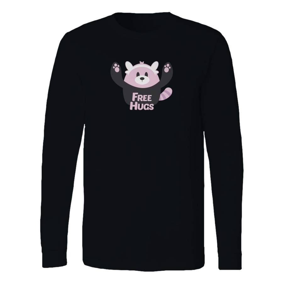 Clearance Bewear Pokemon Free Hugs Long Sleeve T-Shirt