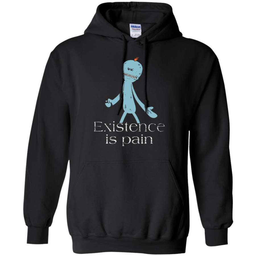 AGR Existence Is Pain Meeseeks Rick And Morty Hoodie