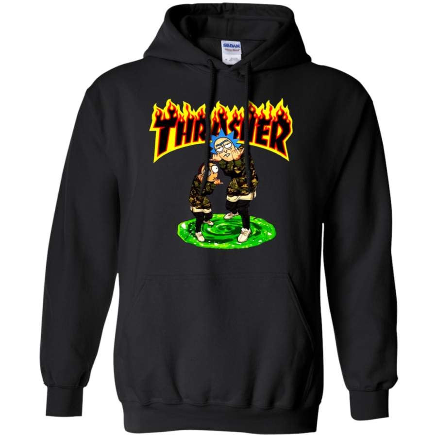 AGR Rick And Morty Thrasher Hoodie