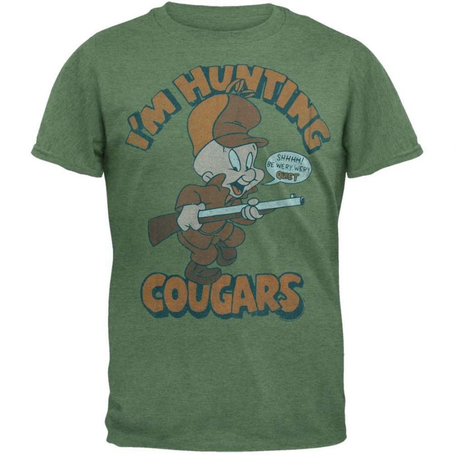 Elmer Fudd – I’m Hunting Cougars Soft T-Shirt