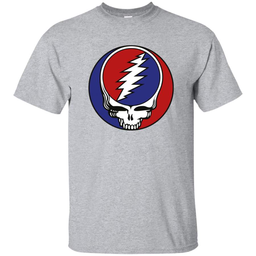 AGR Grateful Dead Logo Mens Cotton T-Shirt