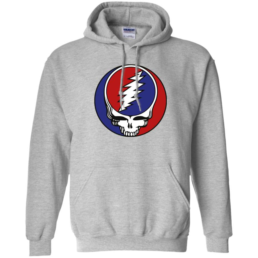 AGR Grateful Dead Logo Gildan Pullover Hoodie