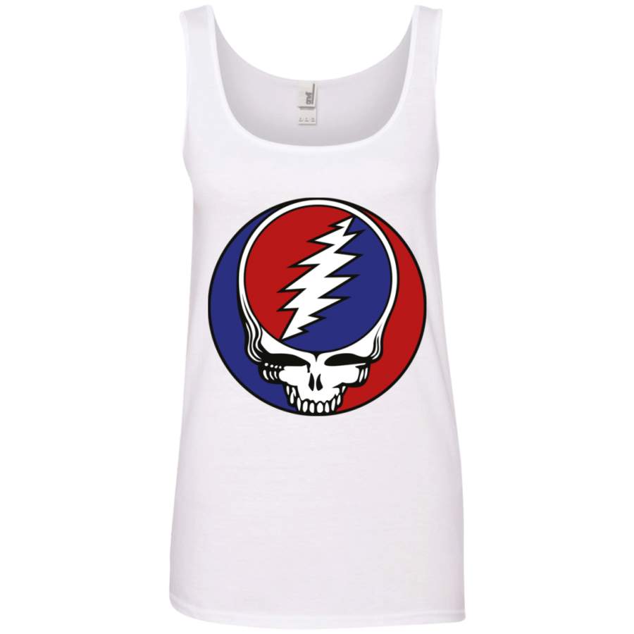 AGR Grateful Dead Logo Ringspun Tank Top