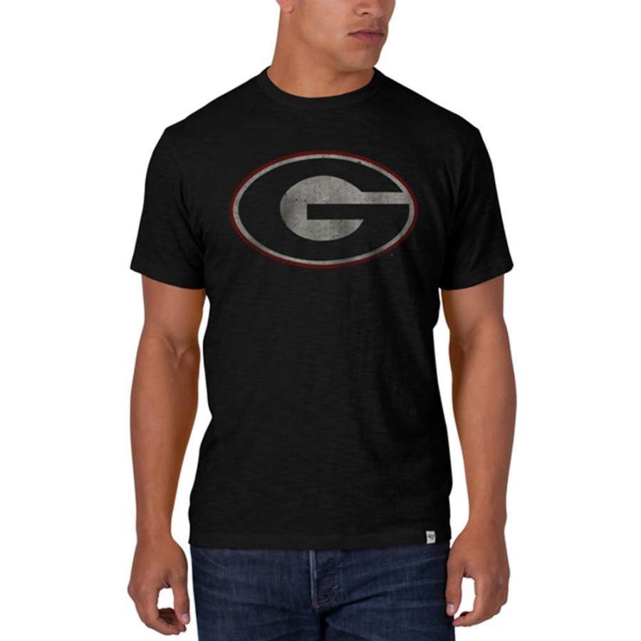 Georgia Bulldogs – Scrum Black Premium T-Shirt