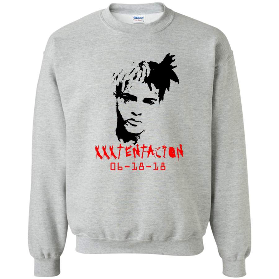 AGR RIP XXXTentacion Crewneck Pullover Sweatshirt