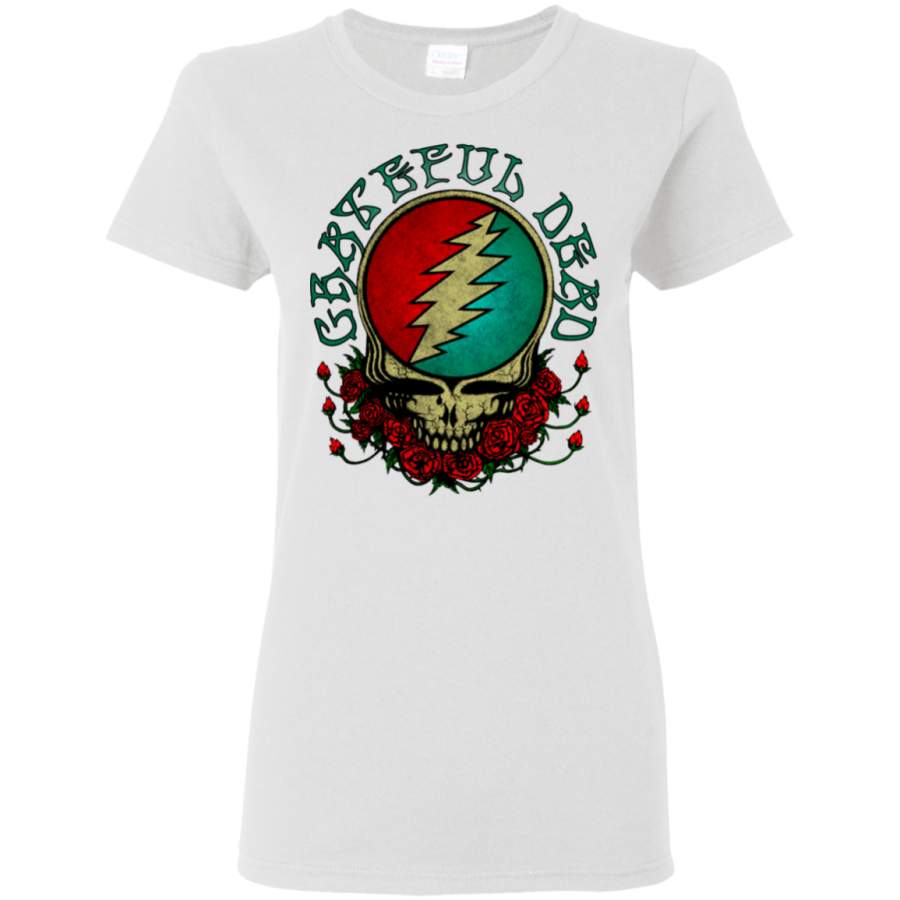 Grateful Dead Steal Your Face Girls Jr Soft Ladies’ T-Shirt