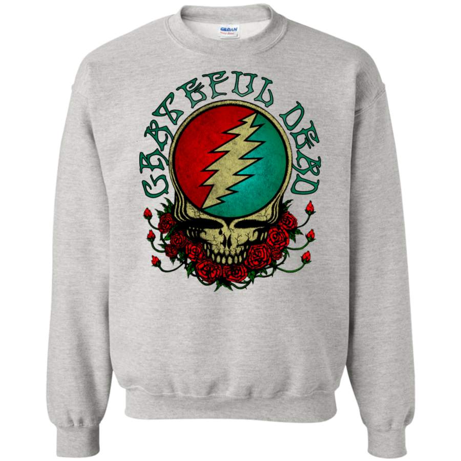 Grateful Dead Steal Your Face Girls Jr Soft Pullover Sweatshirt