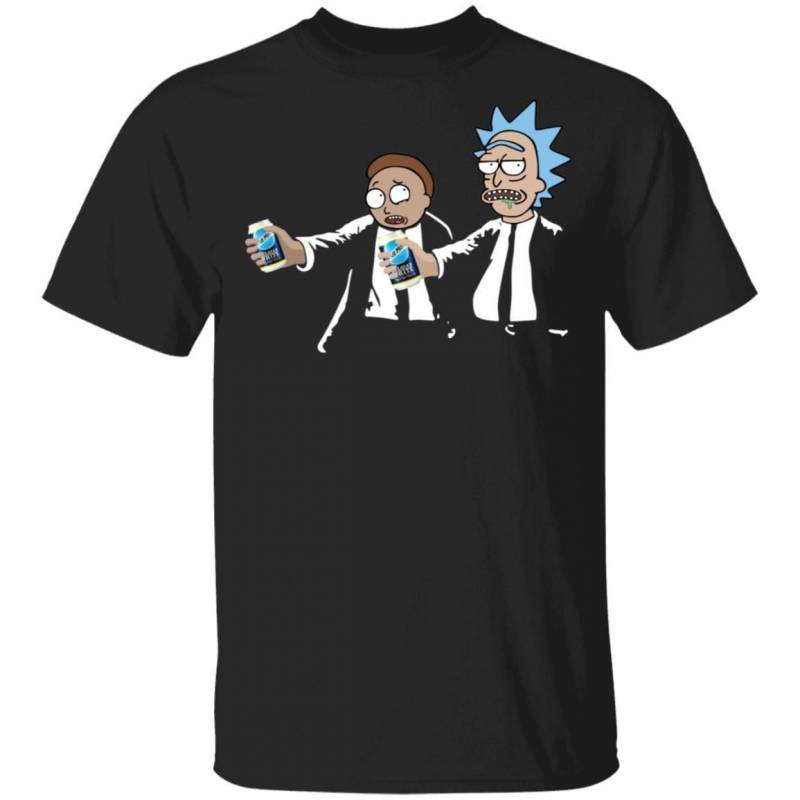 Blue Moon T-shirt Rick And Morty Mixed Pulp Fiction Beer Tee MT12