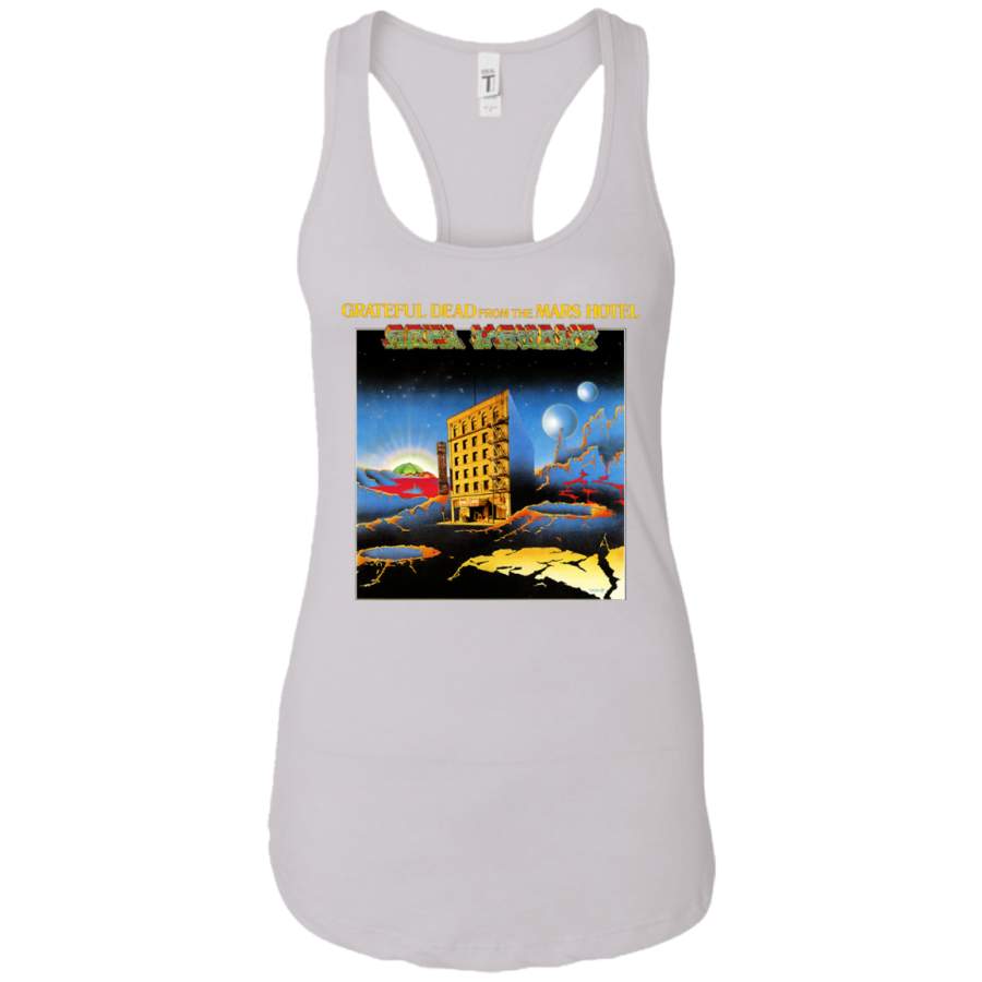 Grateful Dead From The Mars Hotel Ladies Racerback Tank