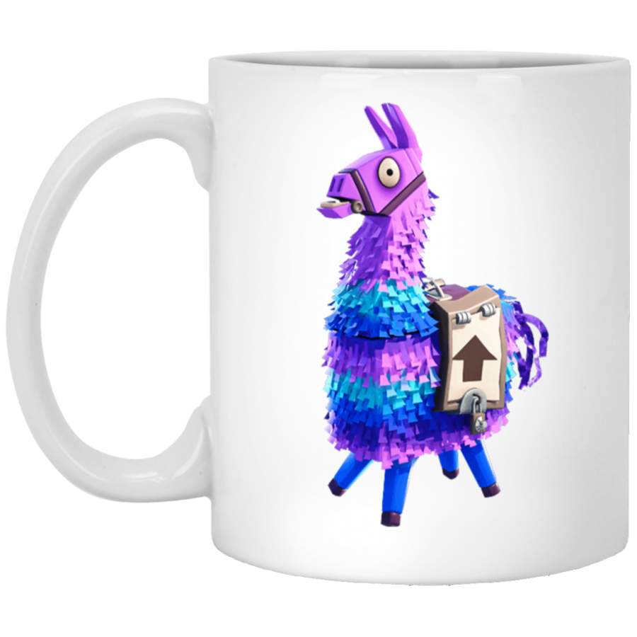 Fortnite Llama Unicorn 3D Creative 11 oz. White Mug