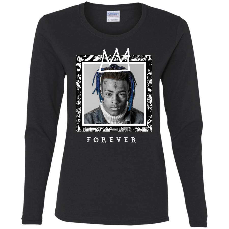 AGR Rip XXXTENTACION Gear Ladies’ Cotton LS T-Shirt