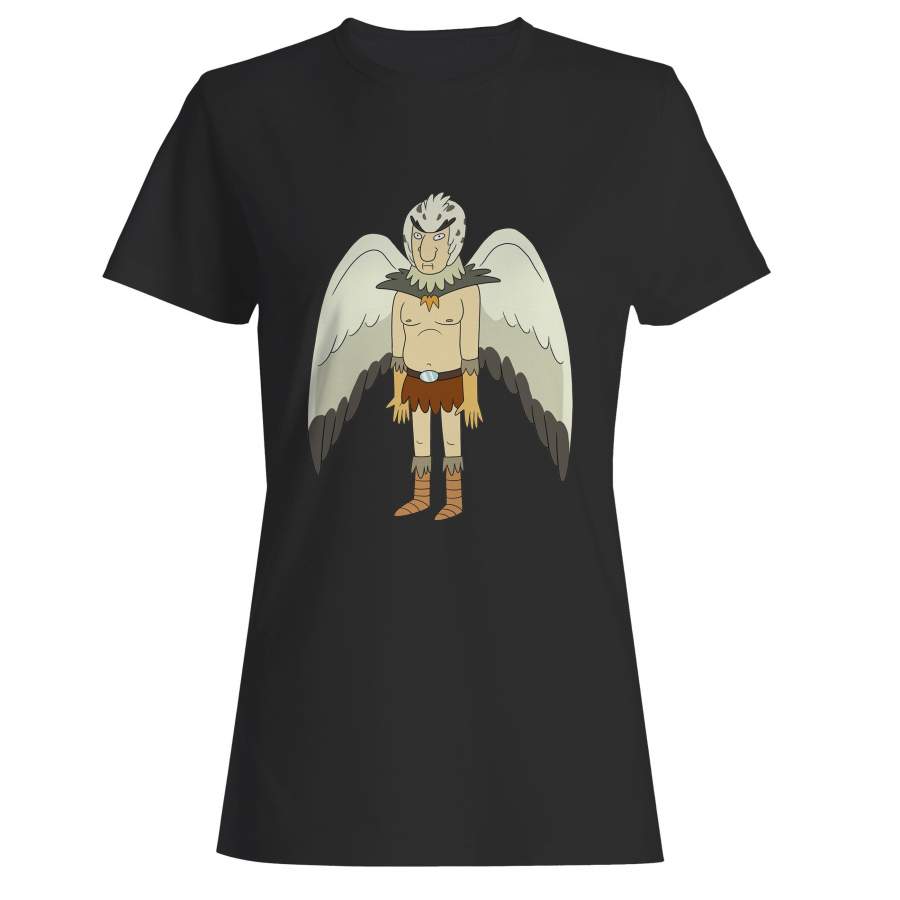 Bird Person Fly Rick And Morty Woman’s T-Shirt