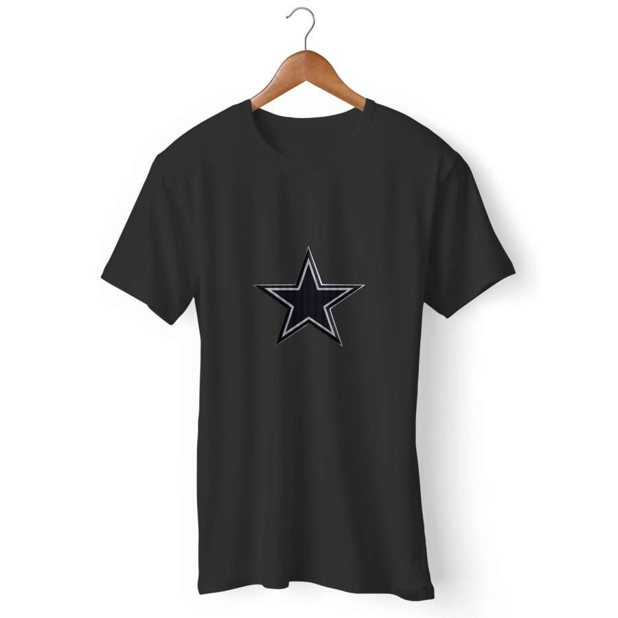 Dallas Cowboys Black Star Man’s T-Shirt