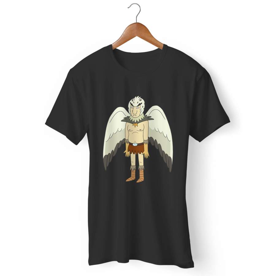 Bird Person Fly Rick And Morty Man’s T-Shirt