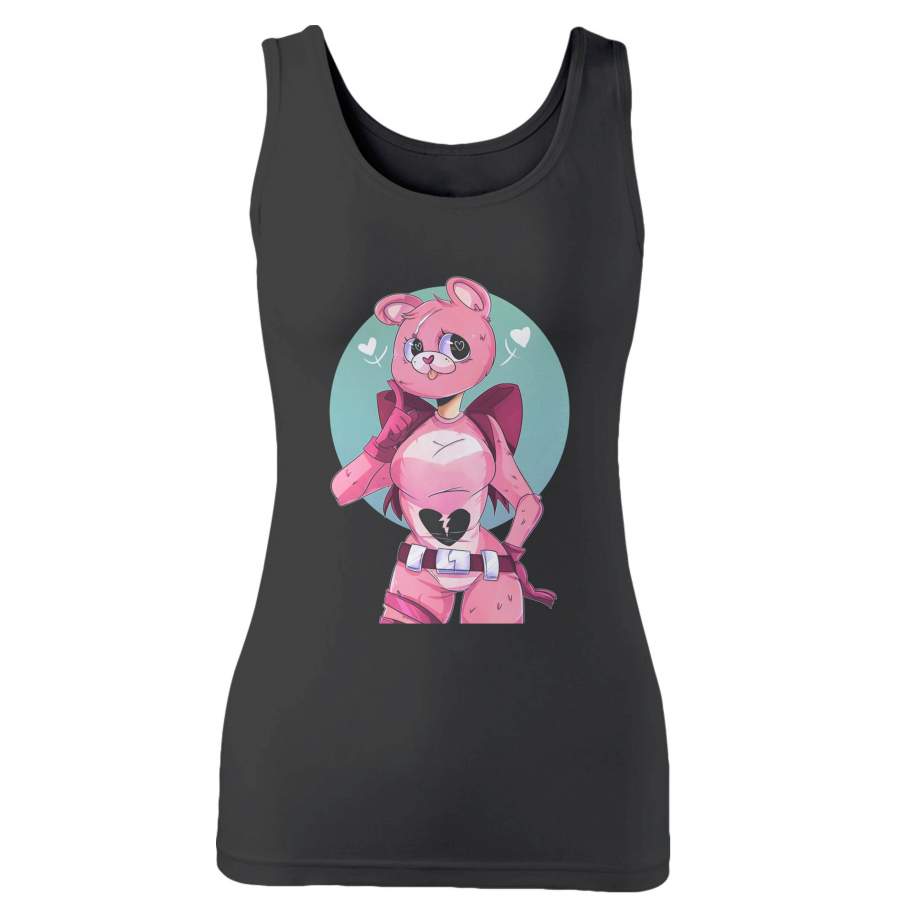 Fortnite Cuddle Bear Love Woman’s Tank Top