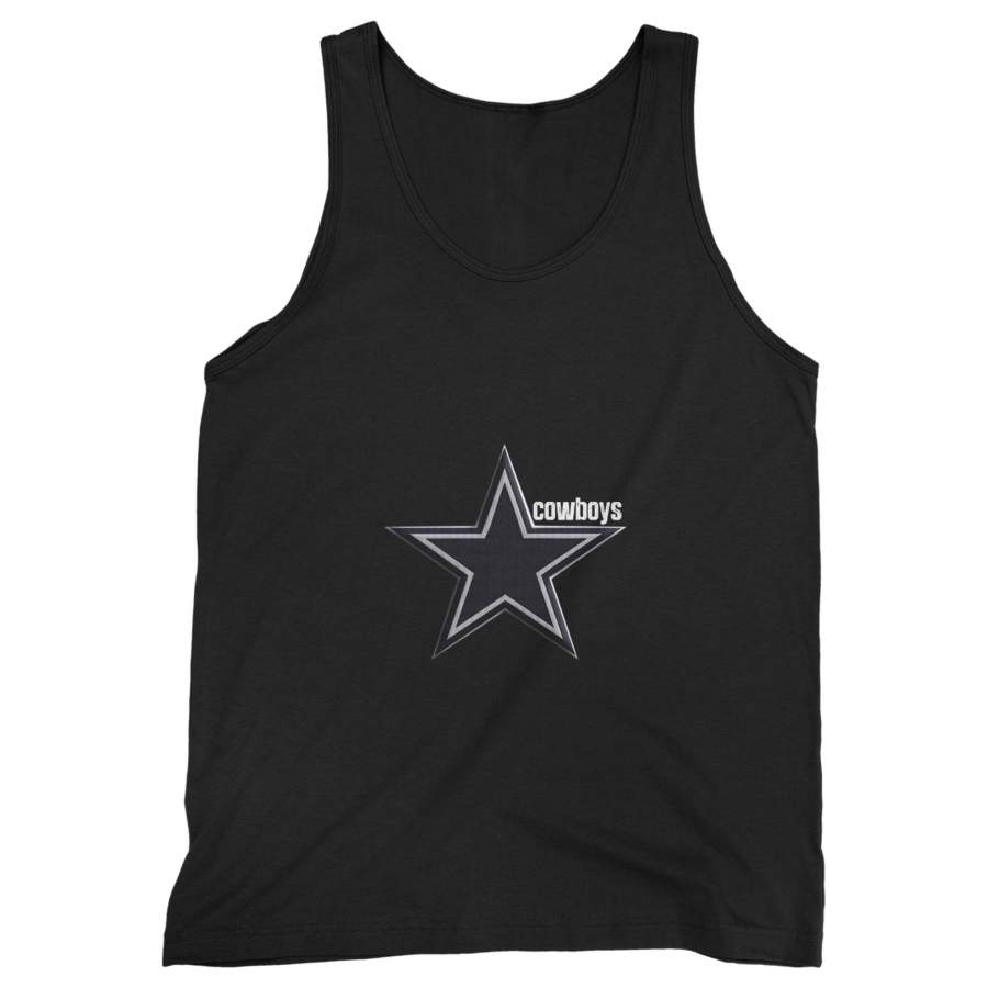 Dallas Cowboys Black Metal Man’s Tank Top