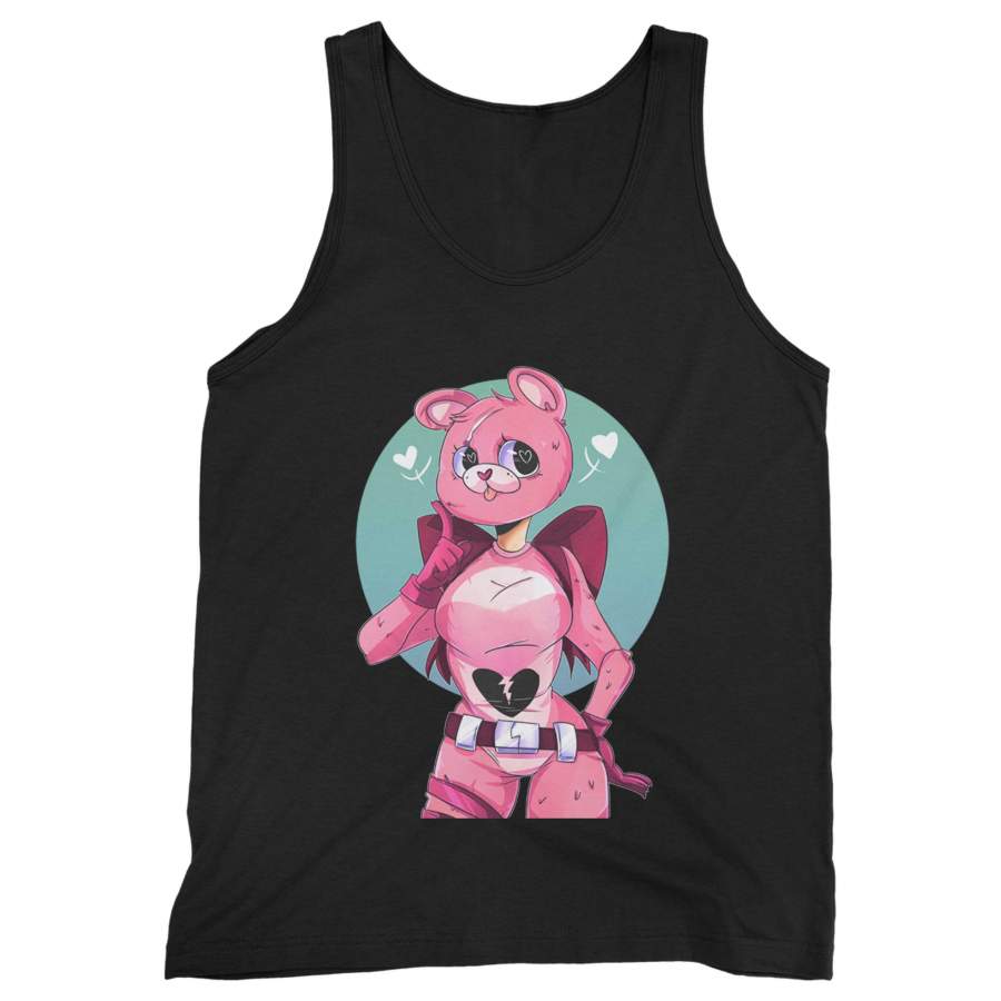 Fortnite Cuddle Bear Love Man’s Tank Top