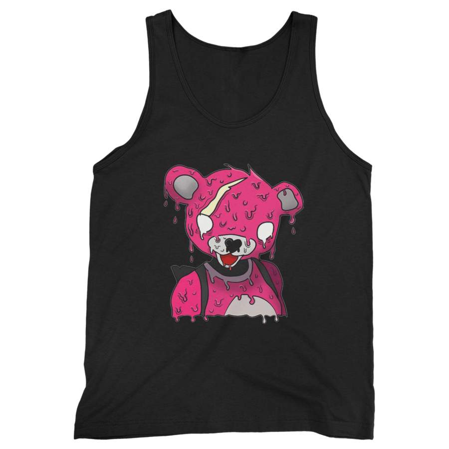 Fortnite Pink Bear Cuddle Man’s Tank Top