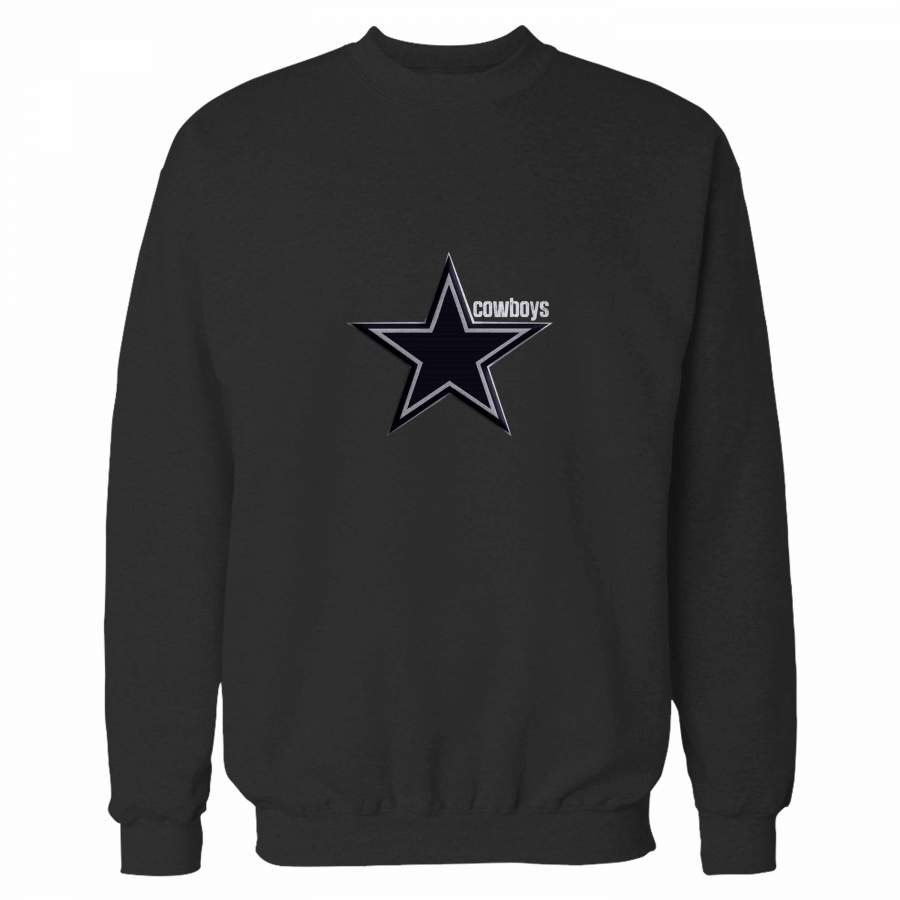 Dallas Cowboys Black Metal Sweatshirt