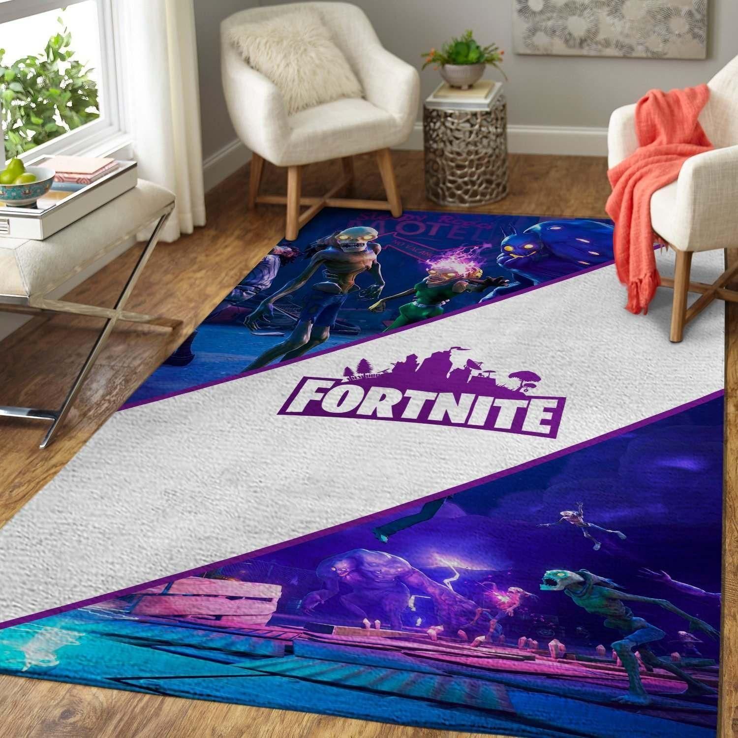 Fortnite Fans Area Rug Gaming Home Decor – Homebeautyus