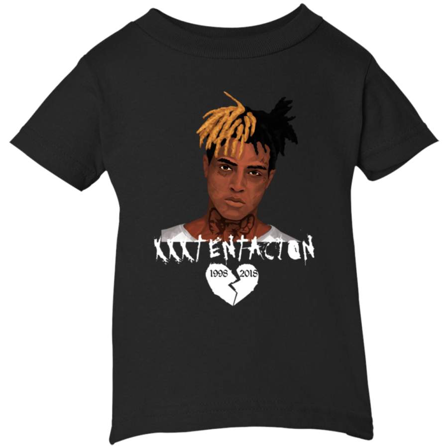 AGR RIP Xxxtentacion Infant Short Sleeve T-Shirt