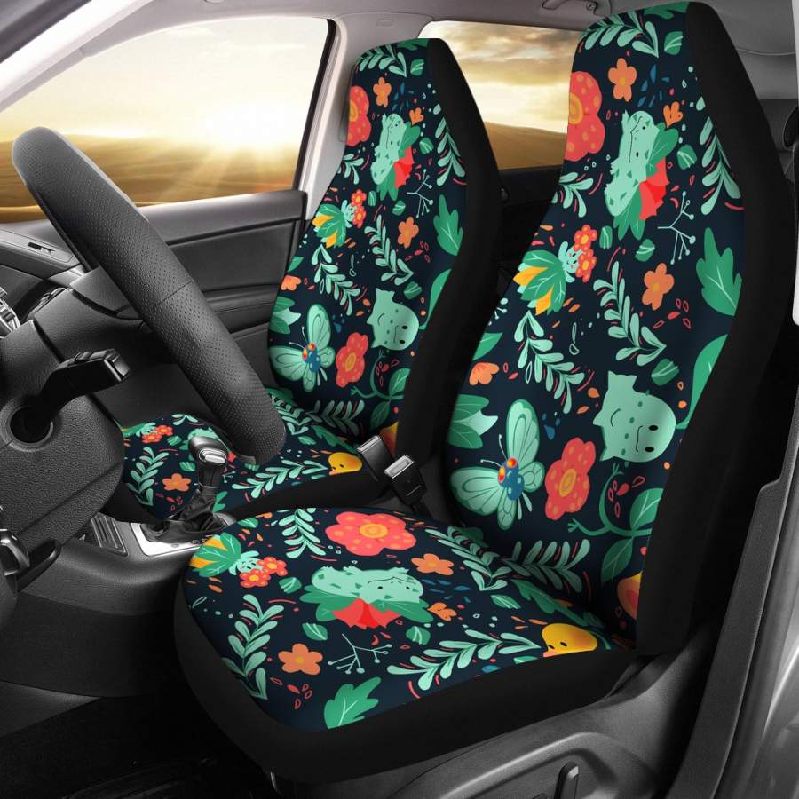 Pokemon Grass Car Seat Covers 2