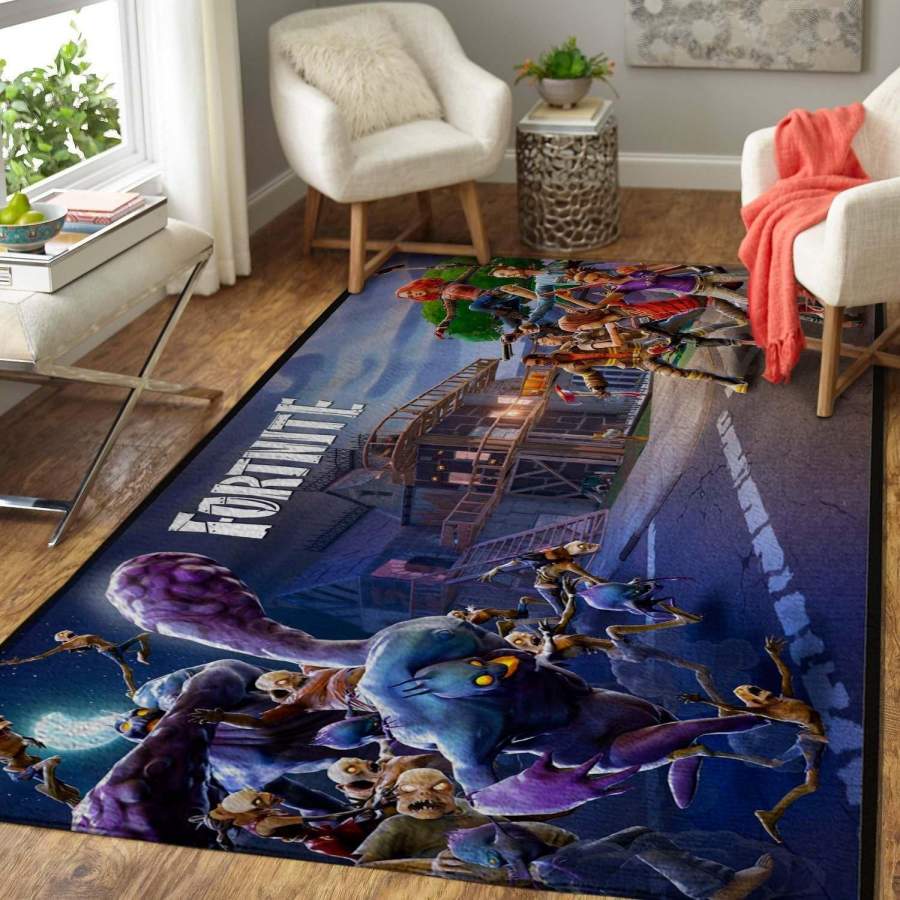 Fortnite Fans Area Rug – Gaming Home Decor – HomeBeautyUS 3