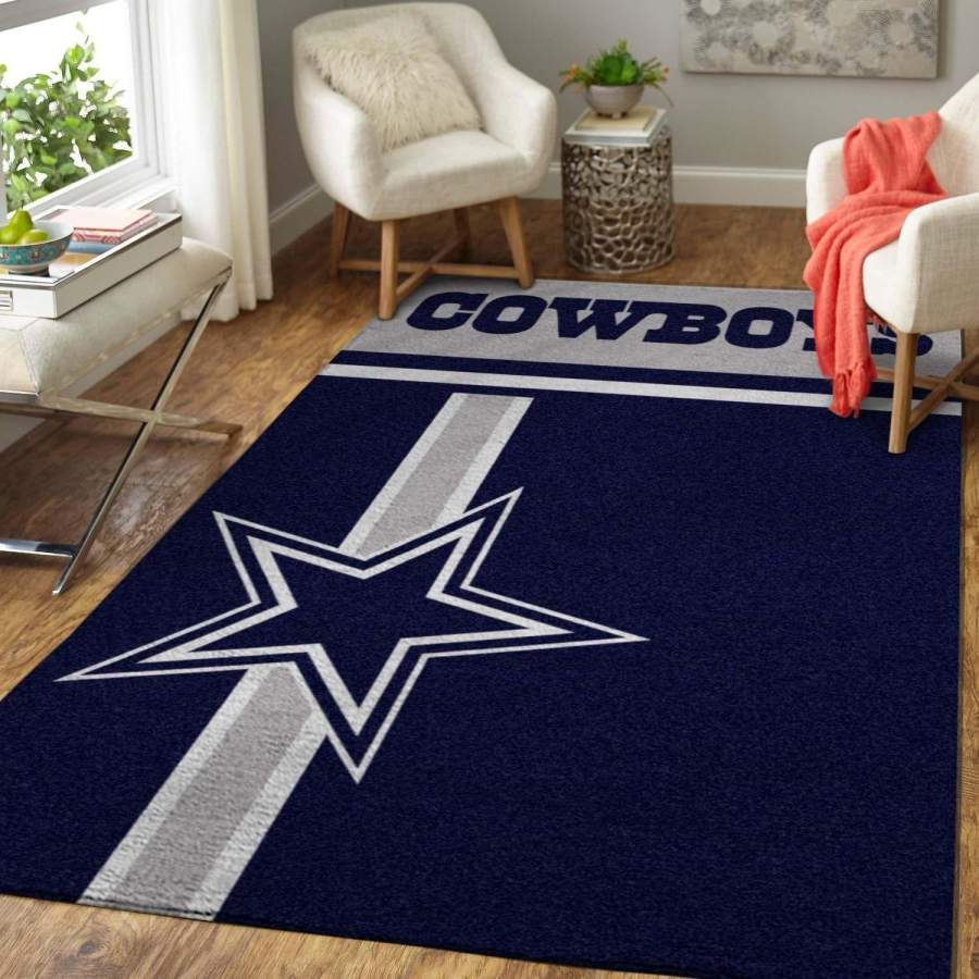 Football Dallas Cowboys Area Rug – Home Decor – HomeBeautyUS