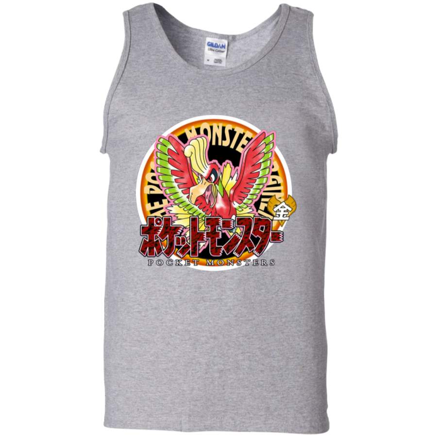 AGR Pokemon Returns Gold Mens Tank Top