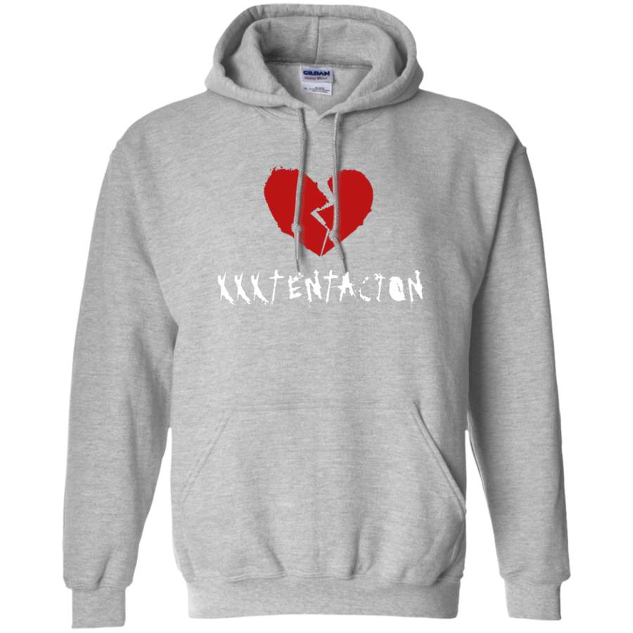 AGR Heartbroke XXXTENTACION Gildan Pullover Hoodie