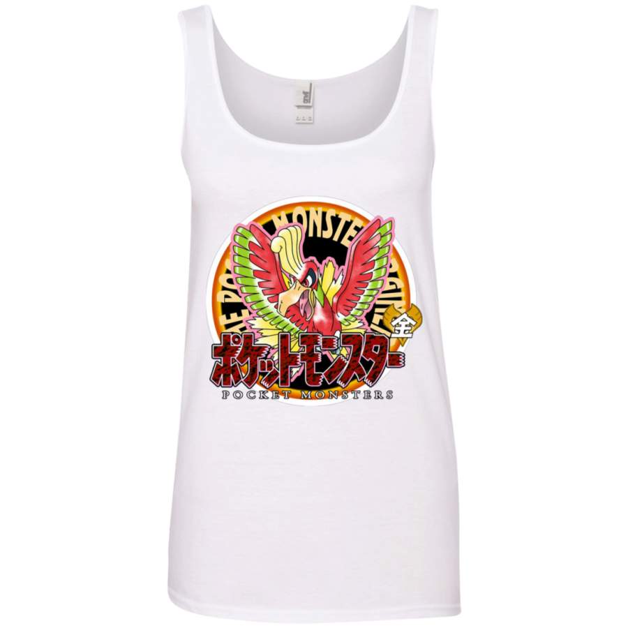 AGR Pokemon Returns Gold Ringspun Tank Top