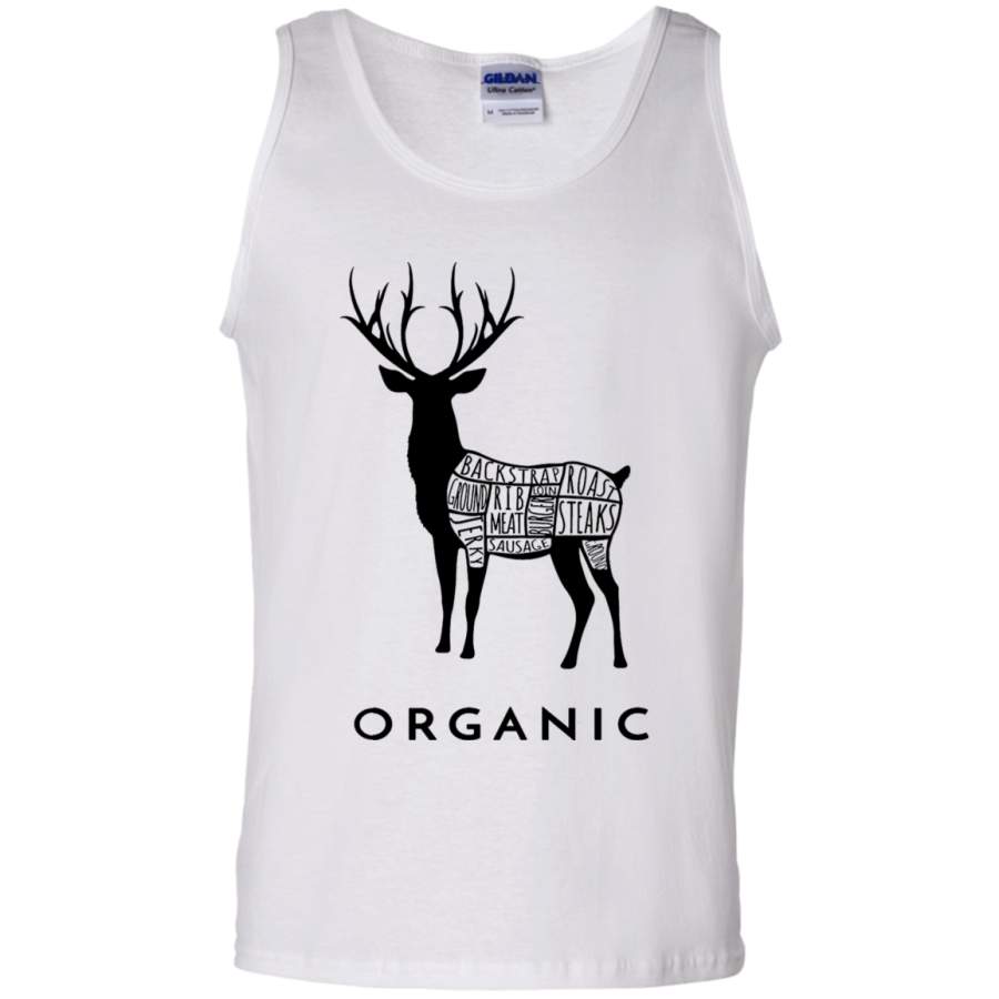 AGR Hunting Deer is Organic Cuts of Meat for Hunters Mens Tank Top