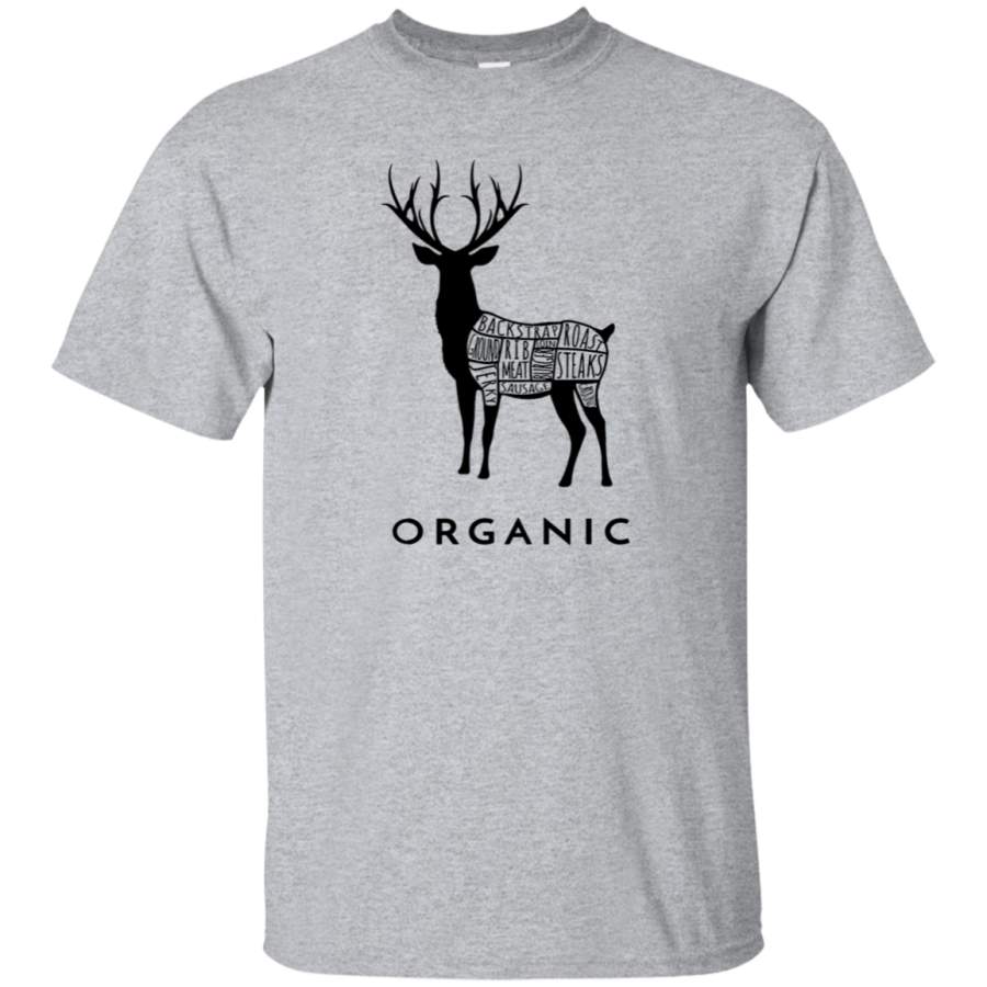 AGR Hunting Deer is Organic Cuts of Meat for Hunters Youth T-Shirt