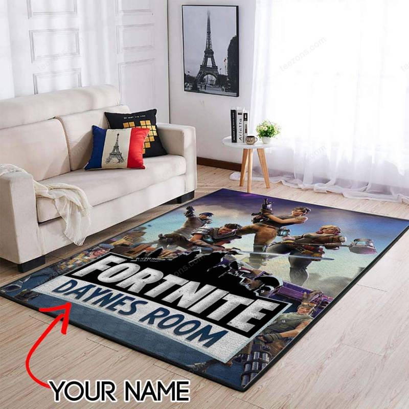 Customized Name Fortnite Area Limited Edition Sku 264956 Rug