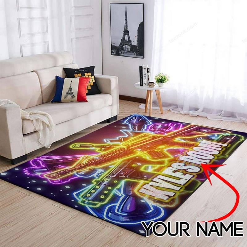 Customized Name Fortnite Area Limited Edition Sku 266282 Rug