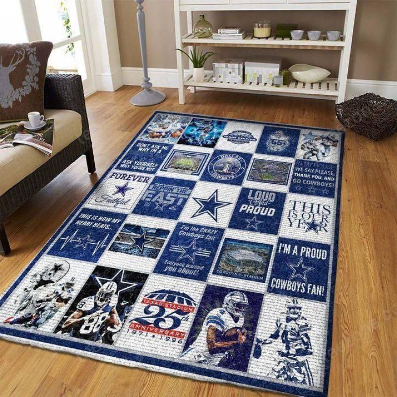 Dallas Cowboys Area Limited Edition Sku 266740 Rug