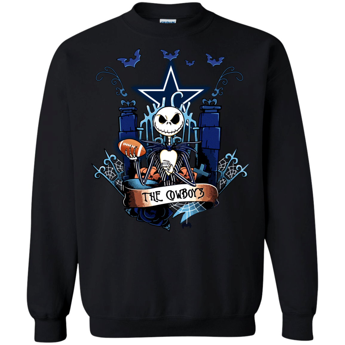 Check Out This Awesome Dallas Cowboys Halloween The Nightmare Before Christmas Shirts