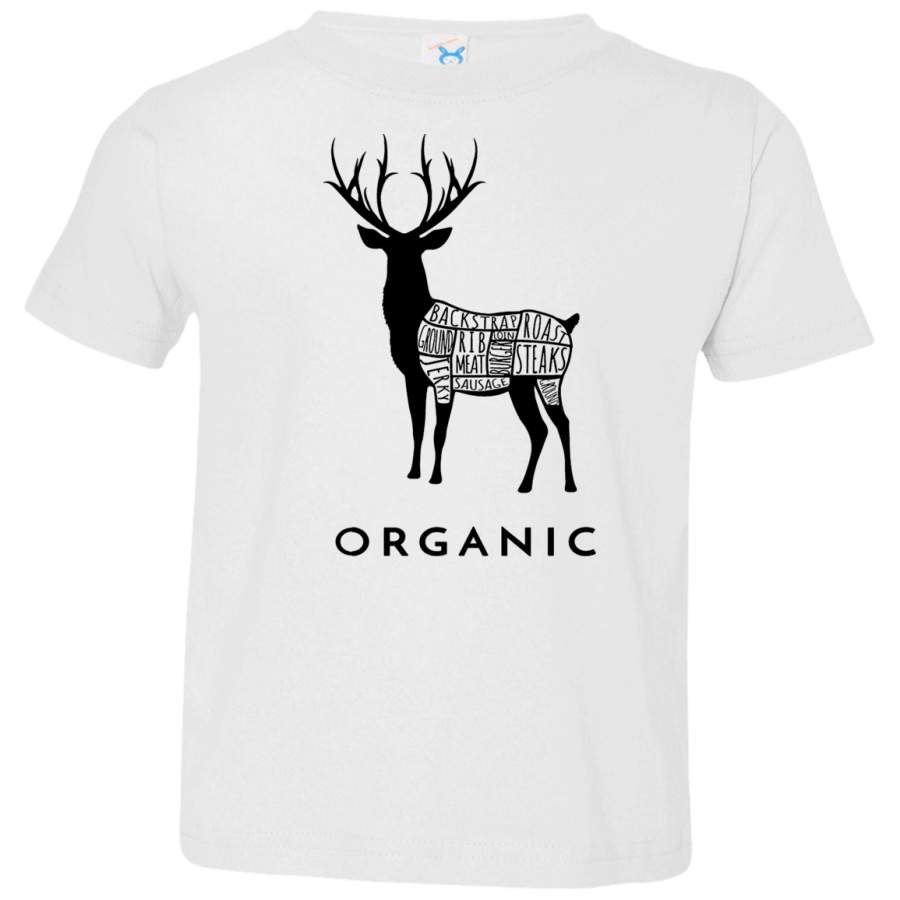 AGR Hunting Deer is Organic Cuts of Meat for Hunters Toddler Jersey T-Shirt