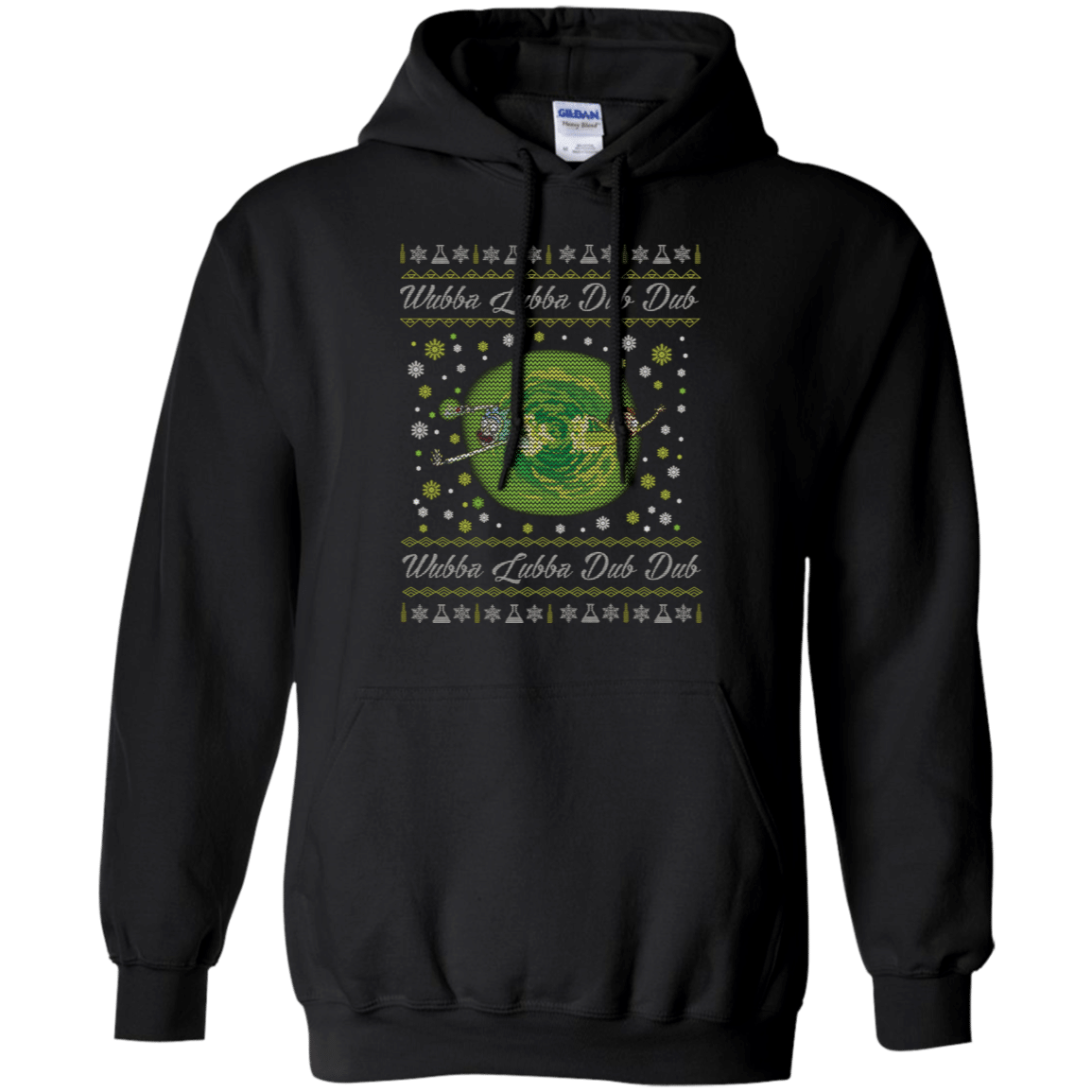 Buy Wubba Lubba Dub Dub – Rick And Morty Christmas Shirt Hoodie