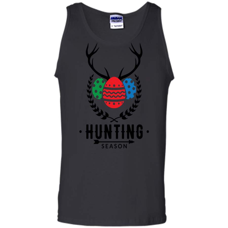 Easter Egg Hunter w Antlers Hunting Season T-Shirt Tank Top