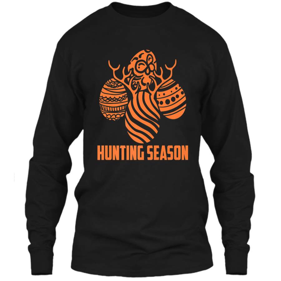 Funny Easter Egg Hunting Season Gift Shirt For Men And Women LS Ultra Cotton Tshirt