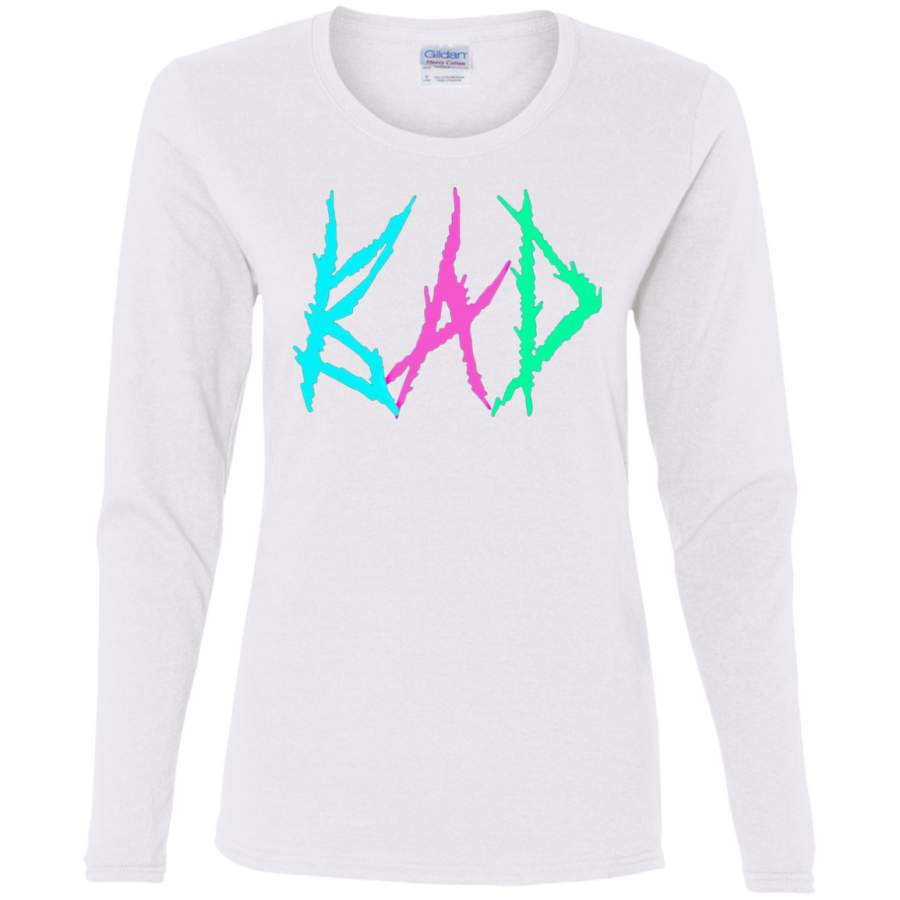 AGR BAD – Song BAD! – RIP XXXTENTACION Ladies’ Cotton LS T-Shirt