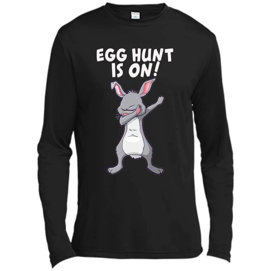 Egg Hunt Is On Easter Shirt – Easter Egg Hunting Shirt Long Sleeve Moisture Absorbing Shirt