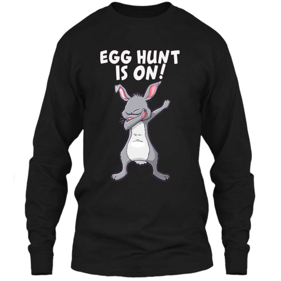 Egg Hunt Is On Easter Shirt – Easter Egg Hunting Shirt LS Ultra Cotton Tshirt