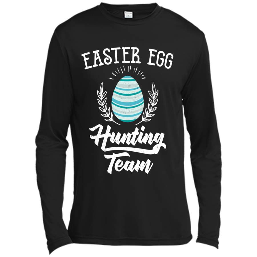 Easter Egg Hunting Team Funny Eggs Hunter T-shirt Long Sleeve Moisture Absorbing Shirt