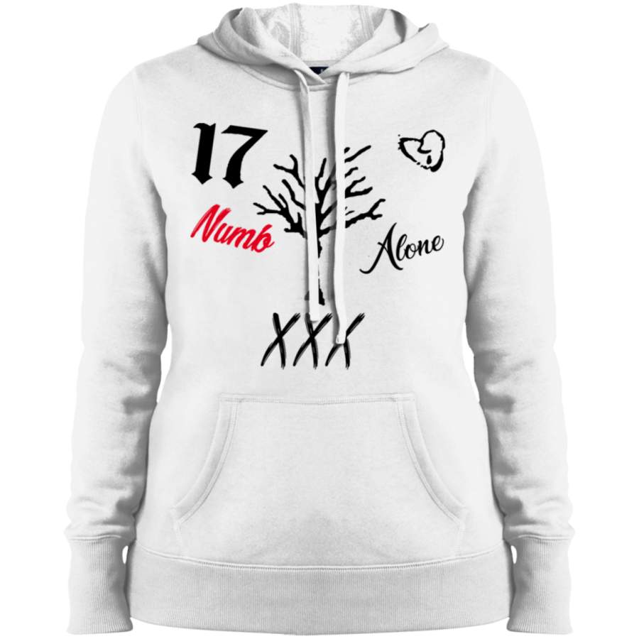 AGR RIP XXXtentacion Ladies’ Pullover Hooded Sweatshirt