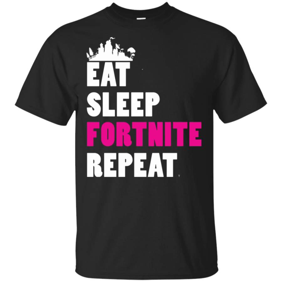 Eat Sleep Fortnite Repeat T-Shirt