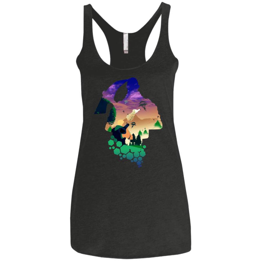 Fortnite Women’s Triblend Racerback Tank