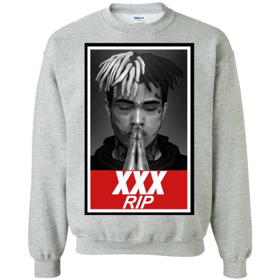 AGR Xxxtentacion RIP Crewneck Pullover Sweatshirt