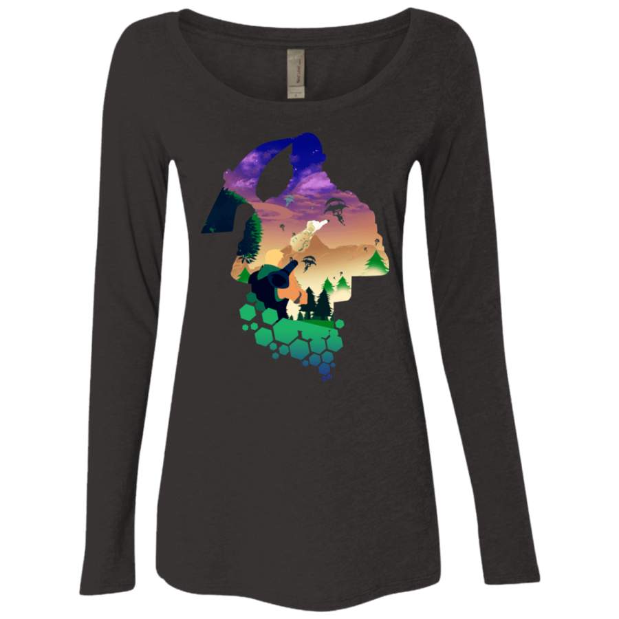 Fortnite Women’s Triblend Long Sleeve Shirt